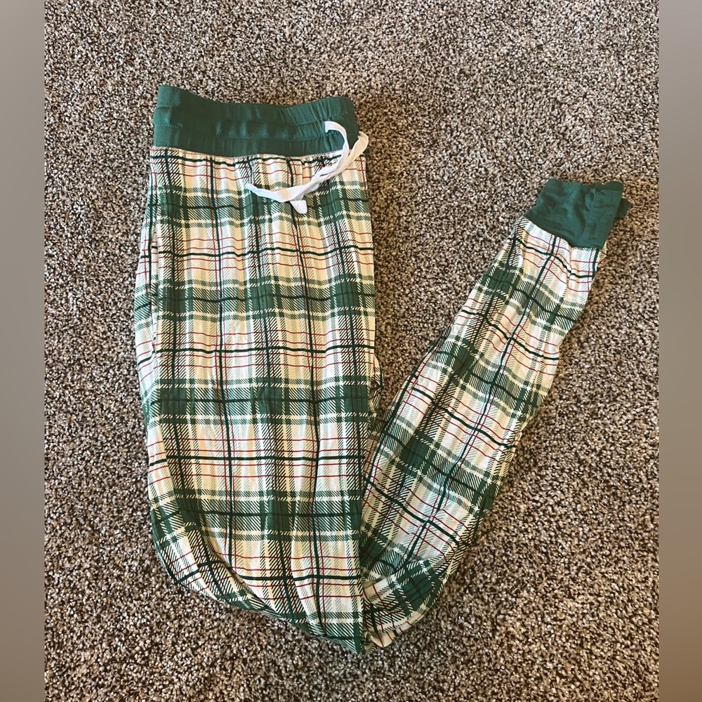Little Sleepies Green Plaid Pajama Pants